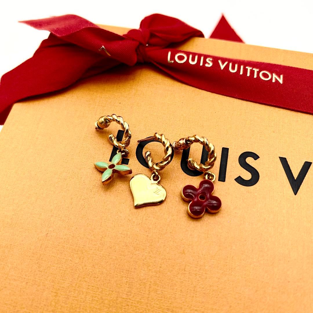 極美品　ルイヴィトン　スウィート　モノグラム　3種　ピアス