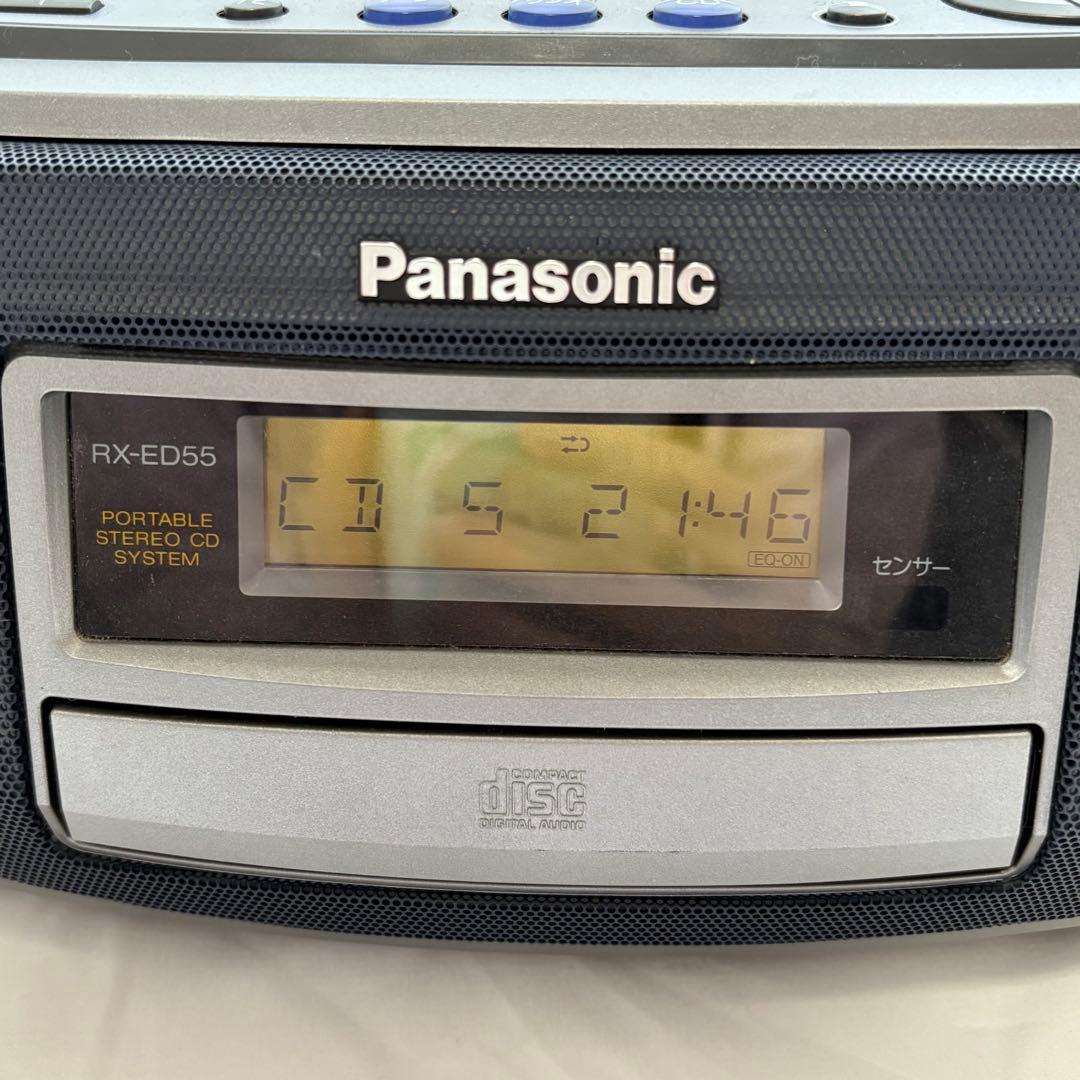 Panasonic パナソニック RX-ED55 CDラジカセ 動作確認済