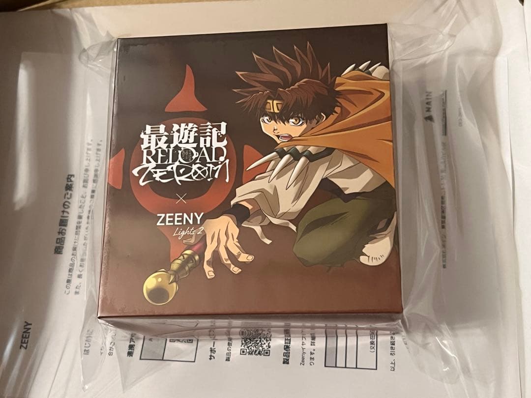 こ*ぎ様 最遊記 RELOAD Zeeny Lightsコラボ イヤフォン 孫悟