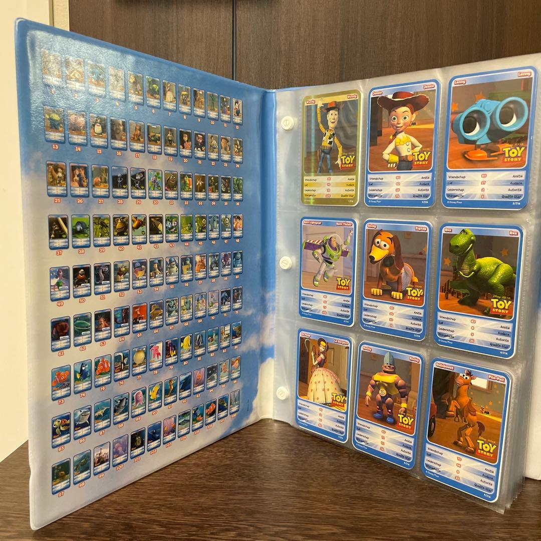 ディズニー　ピクサー　トレーディングカード　キャラクター　カード