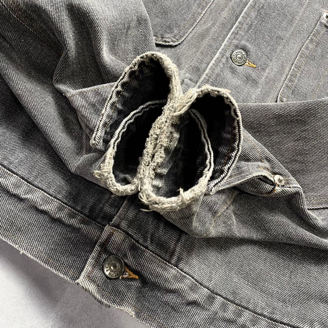 M*L様 【USA製/白タグ80s】ポロラルフローレン デニムジャケット 襟コー