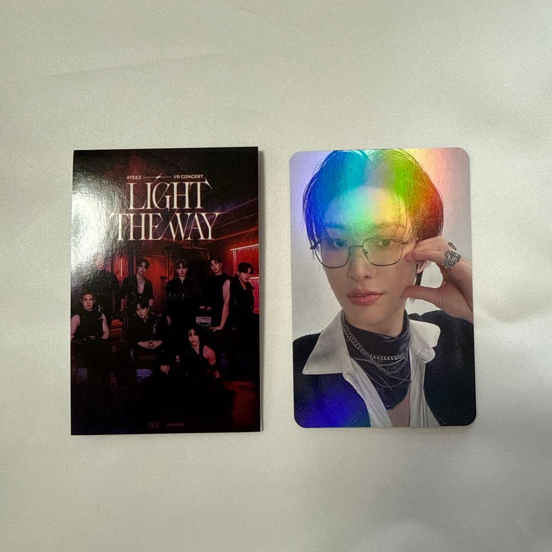 ATEEZ LIGHT THE WAY トレカ・ラントレ/ミンギ/MINGI