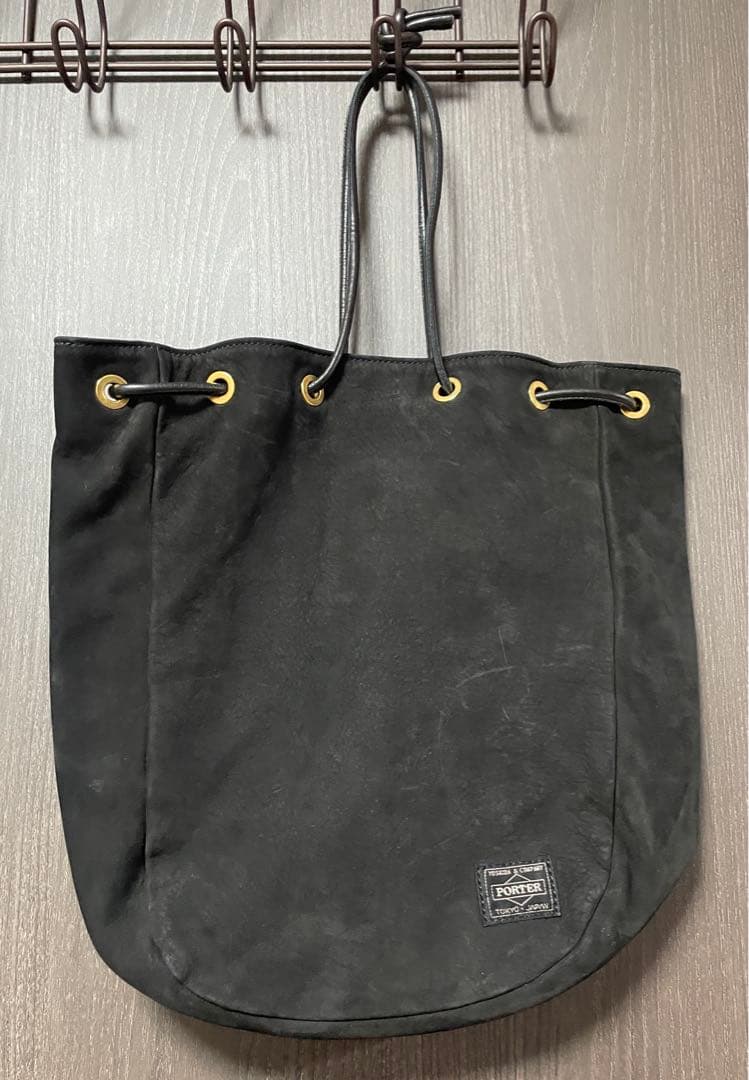 PORTER × 5525 gallery 巾着ショルダーバッグ