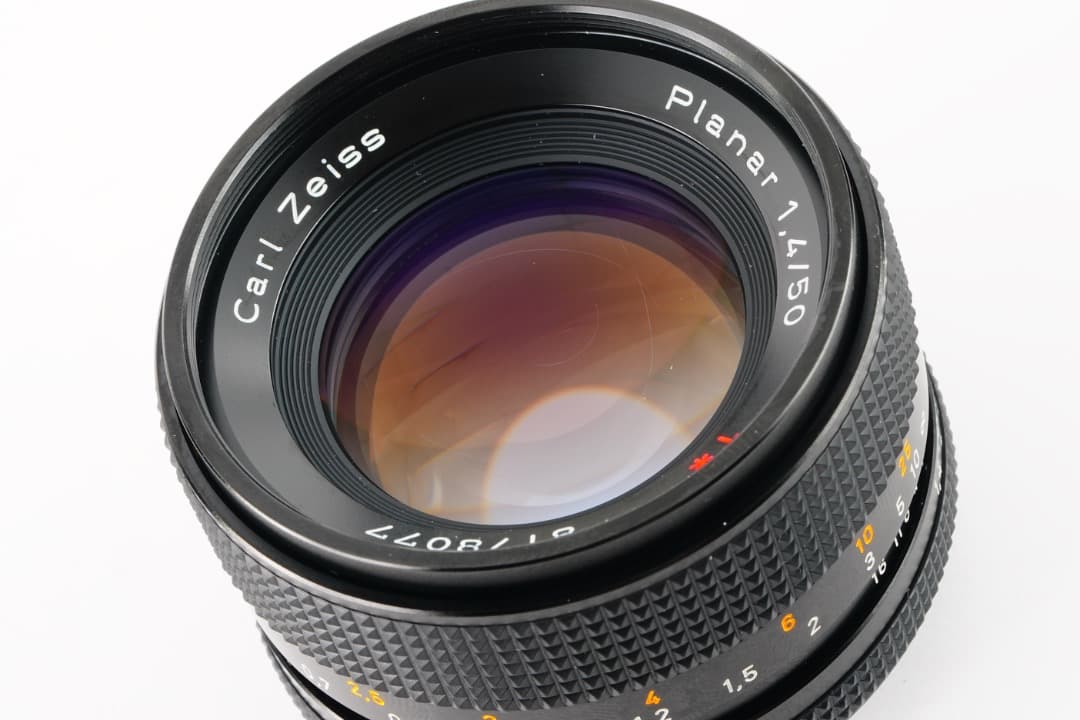 【極美品】Carl Zeiss Planar 50mm F1.4 MMJ 077