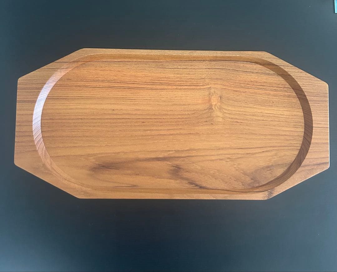 チーク材トレイ