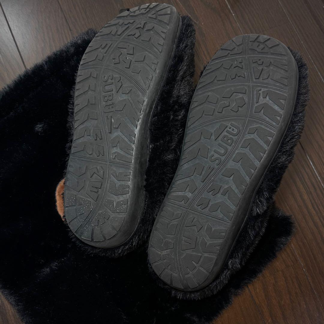 靴 BAPE x SUBU APE HEAD PUFFER SANDALS XL
