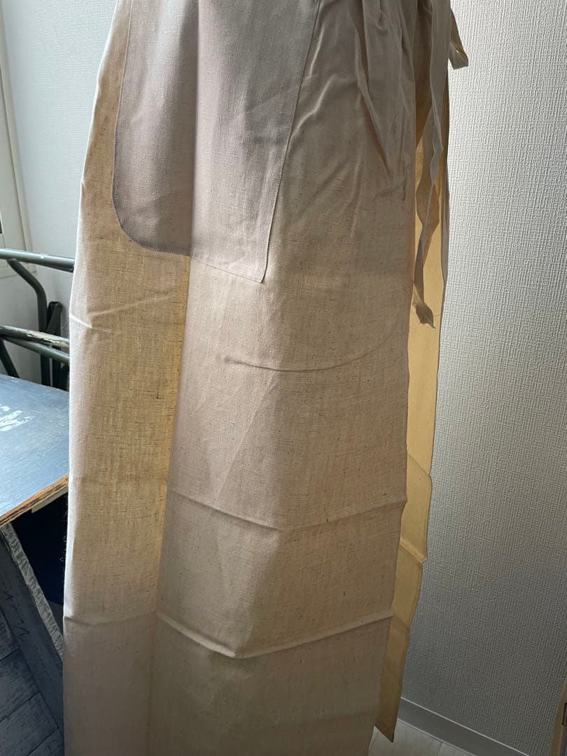 1950年代 フランス軍 HM ホスピタルミリタリー エプロン リネン