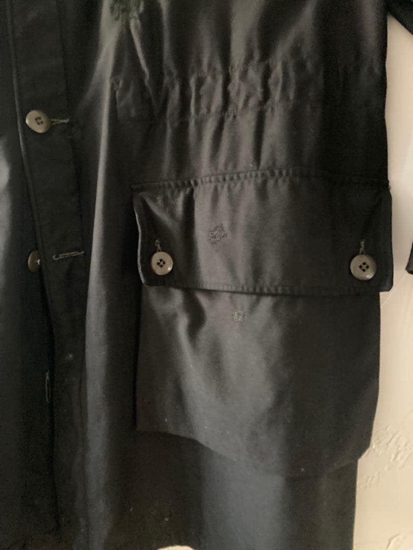 M59 スウェーデン軍フィールドジャケット　ブラック 後染め