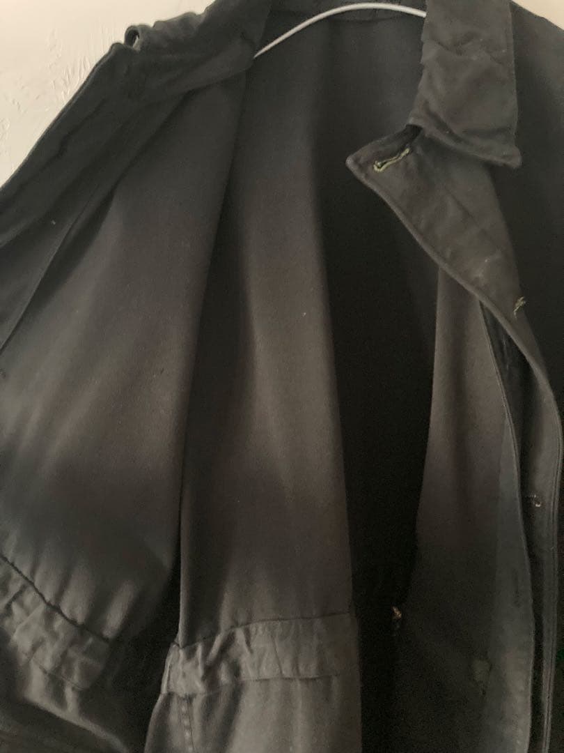 M59 スウェーデン軍フィールドジャケット　ブラック 後染め