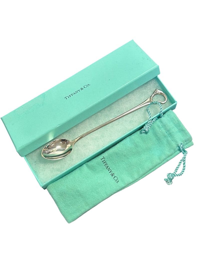 71400 Tiffany & Co. ハート型持ち手スプーン　箱付き