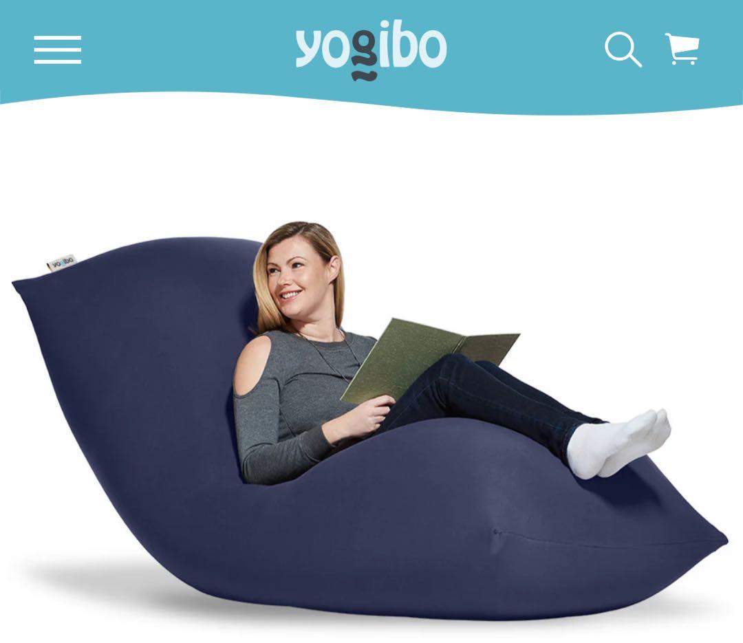 【新品】Yogibo ネイビー マックス　カバー