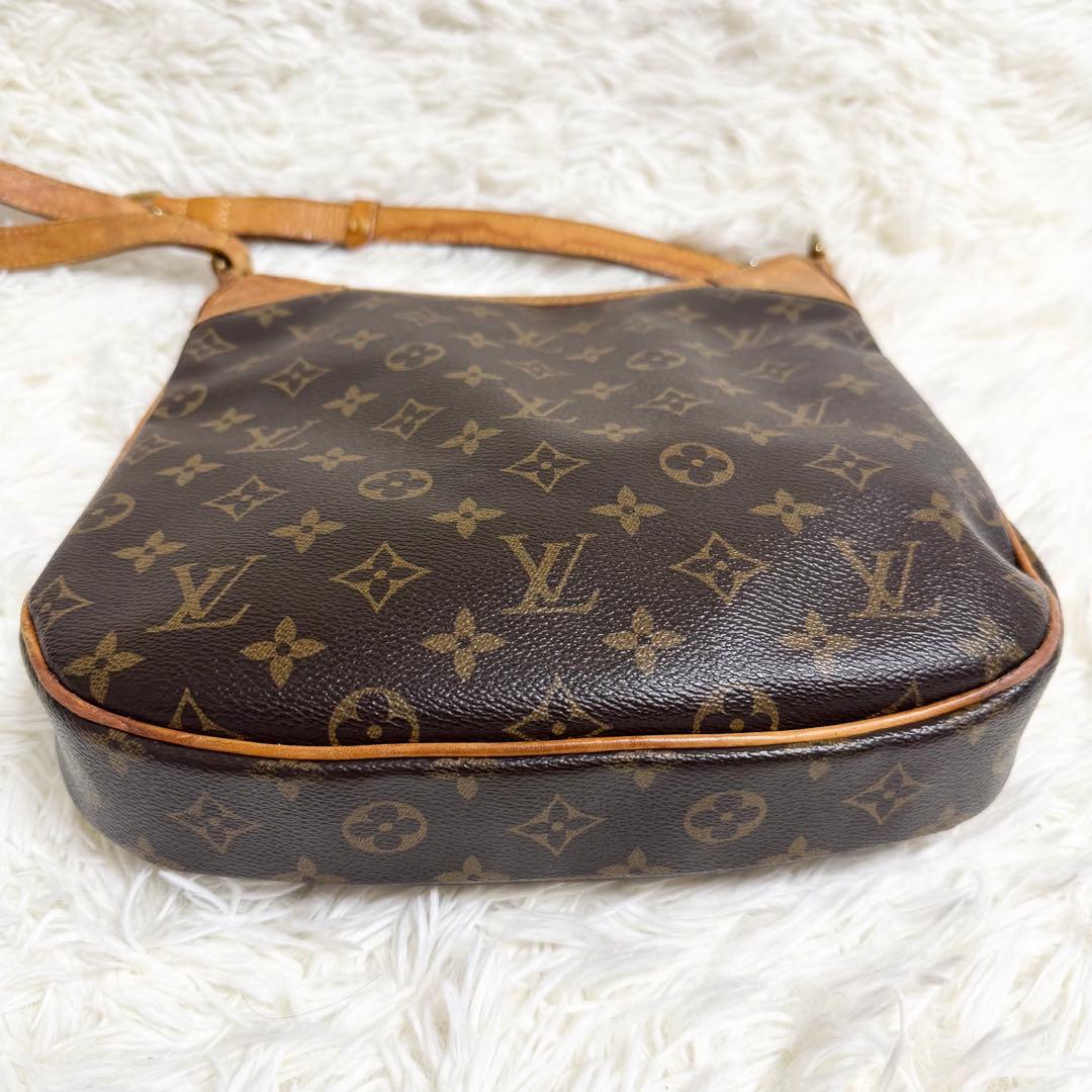 美品✨ルイヴィトン オデオン PM モノグラム ショルダーバッグ サコッシュ 茶