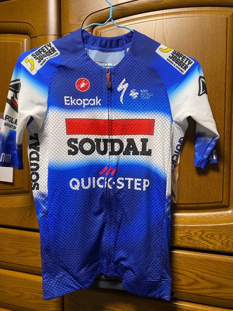 カステリSoudal Quick-Step サイクルジャージ Sサイズ