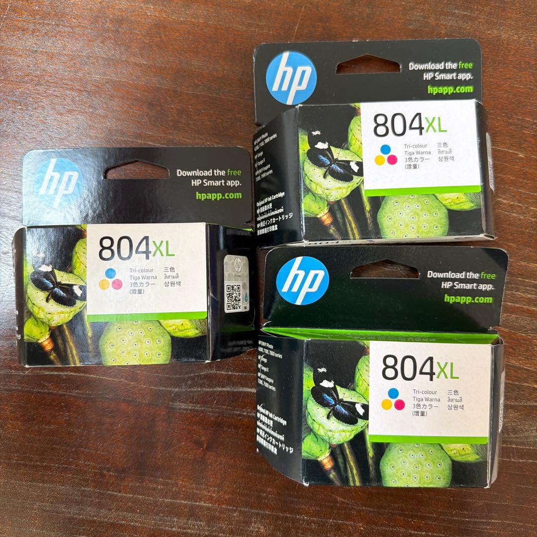 HP 804XL インクカートリッジ 3個セット　未開封　新品