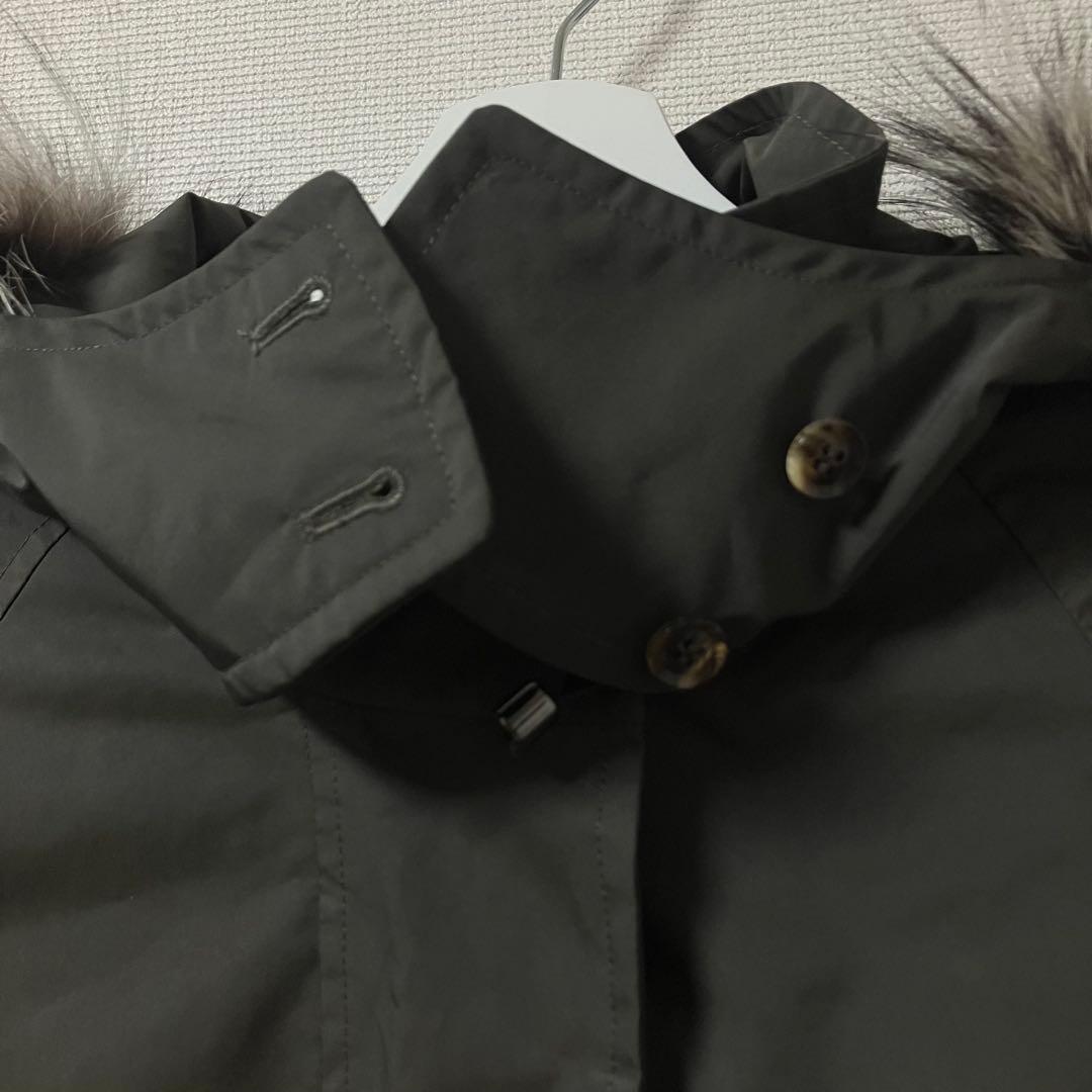 DAMA collection ダウン ライナー　フォックスファー モッズコート