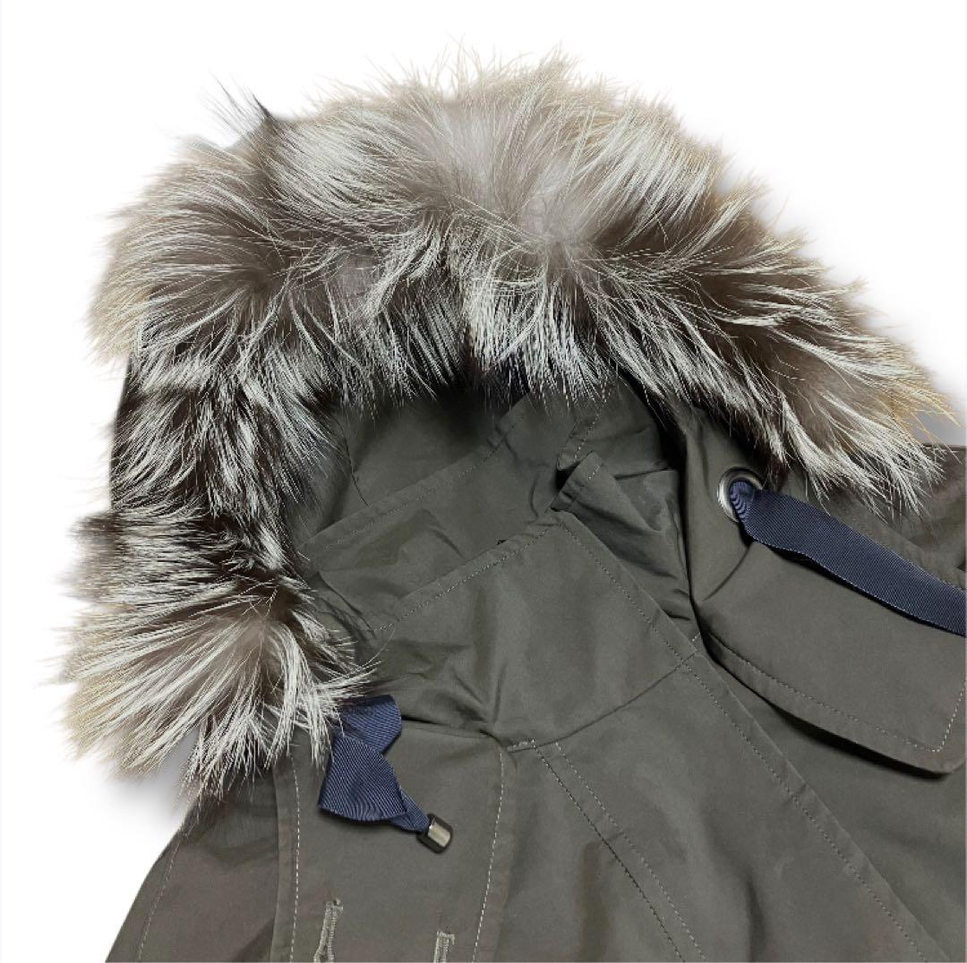 DAMA collection ダウン ライナー　フォックスファー モッズコート