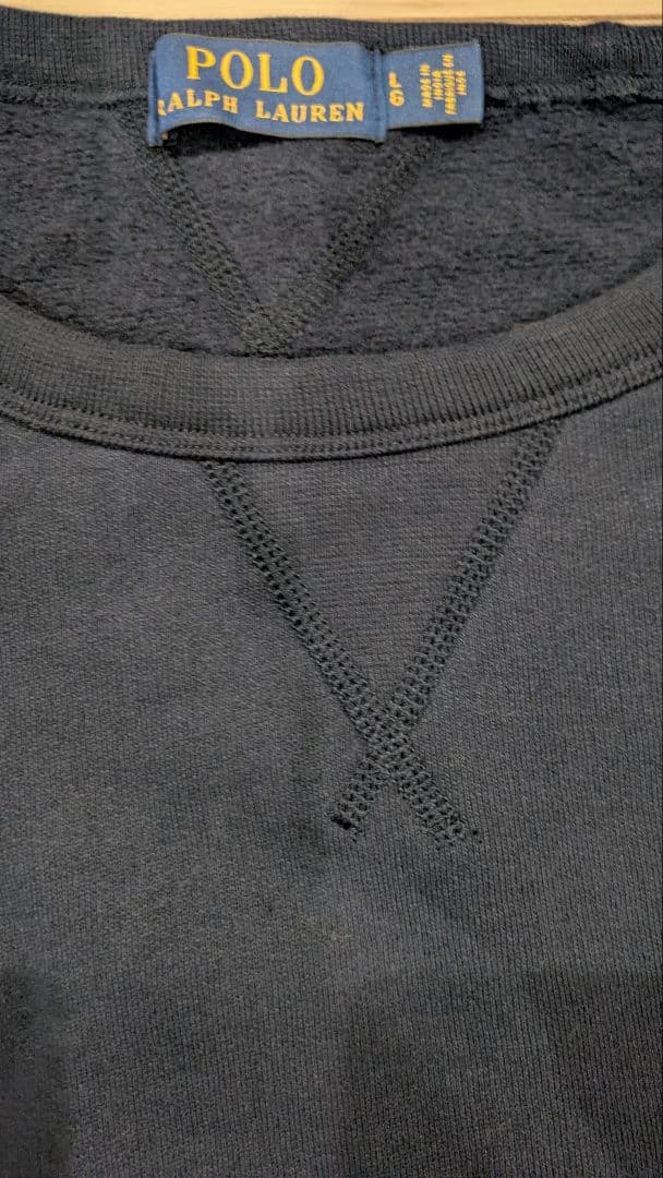 ラルフローレン スウェット ネイビー Ｌ【新品・未使用・保管】