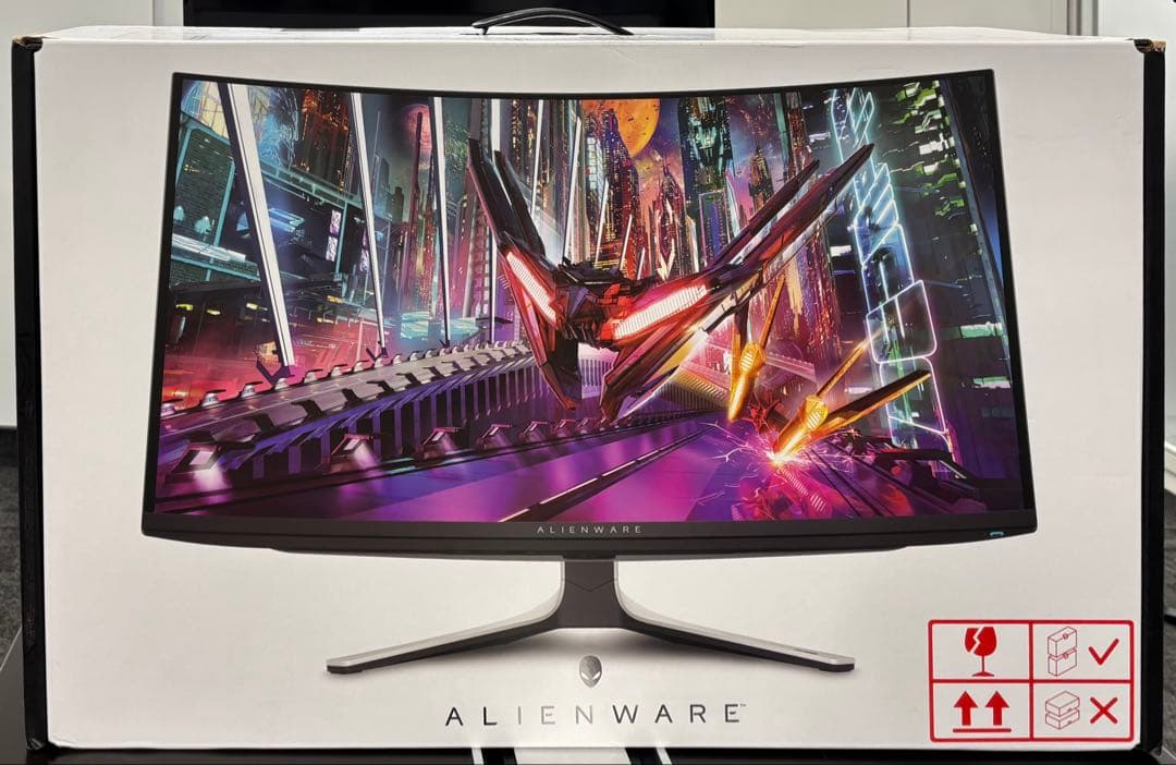 【未開封】Alienware 32 4K QD-OLED ゲーミングモニター