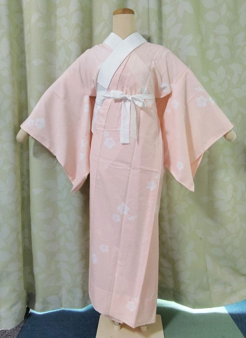 シルック　洗える長襦袢　紙人形仕立て