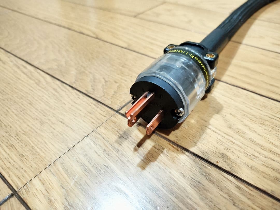 oyaide TUNAMI NIGO PCOCC-A 自作電源ケーブル約1.2m