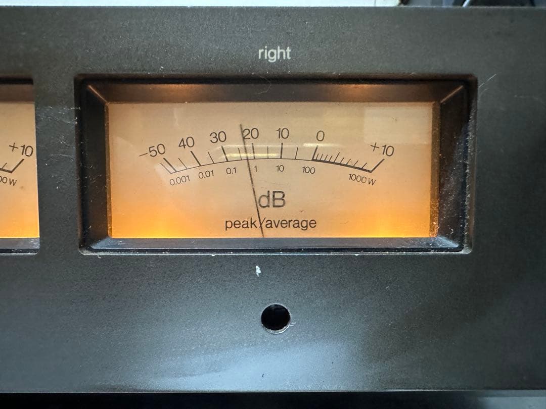 Technicsピーク/アベレージメーター 20M SH-9020M 動作品