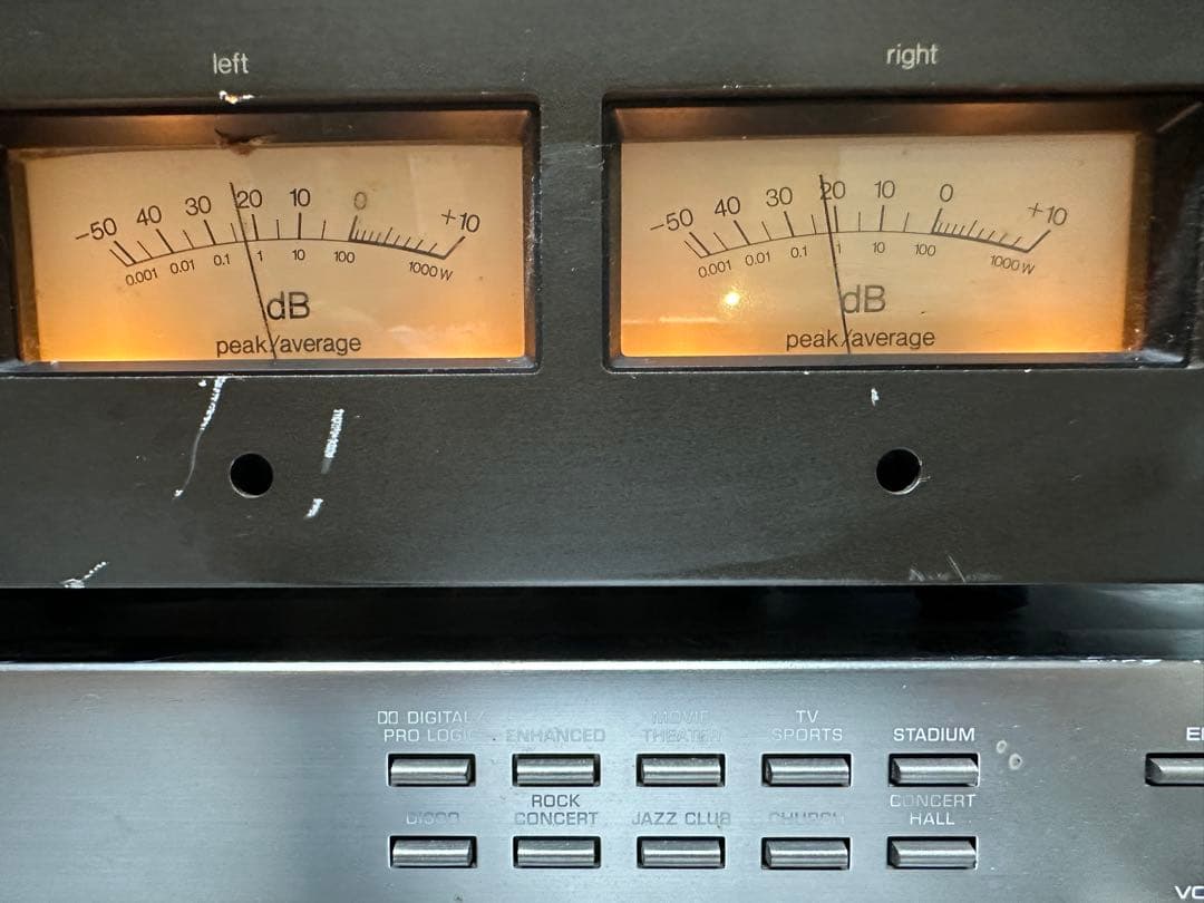 Technicsピーク/アベレージメーター 20M SH-9020M 動作品