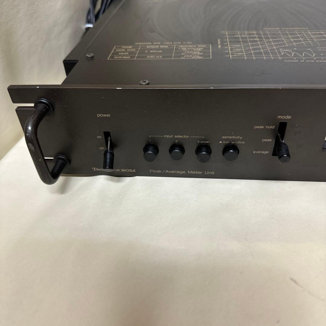 Technicsピーク/アベレージメーター 20M SH-9020M 動作品