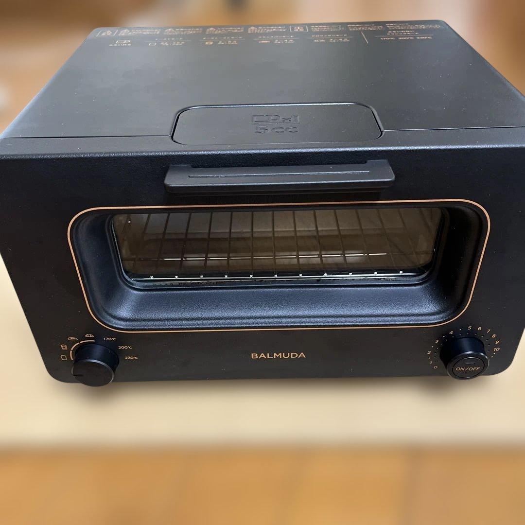 バルミューダスチームトースター2022年ブラック KO5A-BK