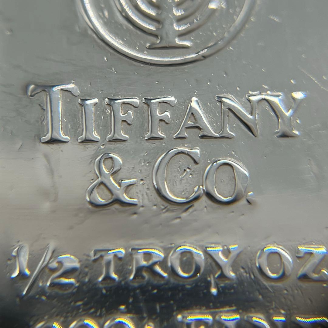 ティファニー TIFFANY インゴットプレート シャックル キーリング
