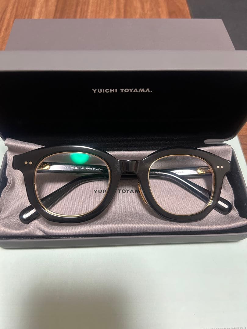 YUICHI TOYAMA ラウンドフレーム サングラス