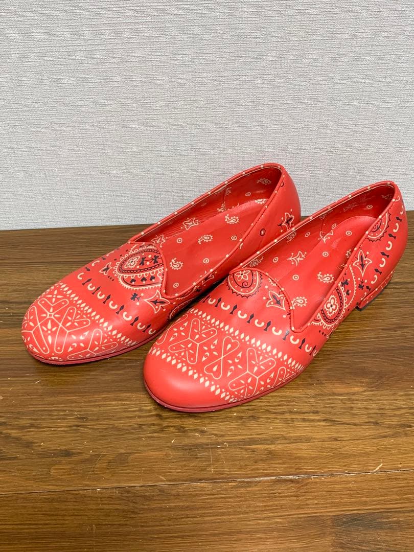 [WAPI SABI for KAPITAL] ペイズリー スリッポン 4