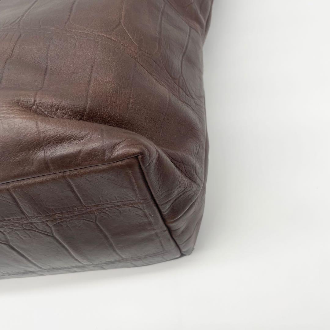 美品　ダニエル&ボブ2way ジャスミン　ロディ　ショルダーバッグ　クロコ型押し