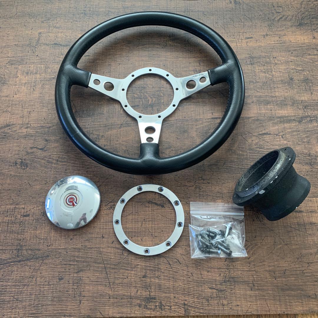 モトリタレザーステアリング33φ ディッシュクラシックミニ　ローバー英国車　旧車