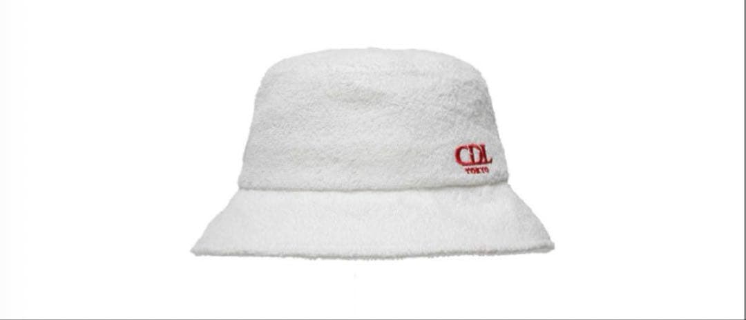 CDL TOKYO CDL Pile Bucket Hat　白　S