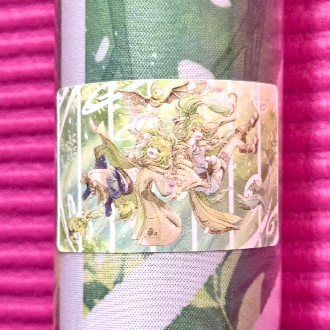 遊戯王 風霊使いウィン ガスタの巫女ウィンダ 金平糖とかざぐるま プレイマット