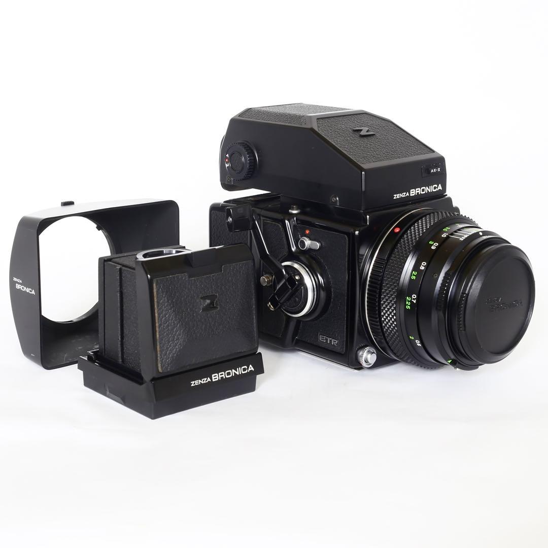 Zenza Bronica ETR 中判フィルムカメラ 75mmレンズ