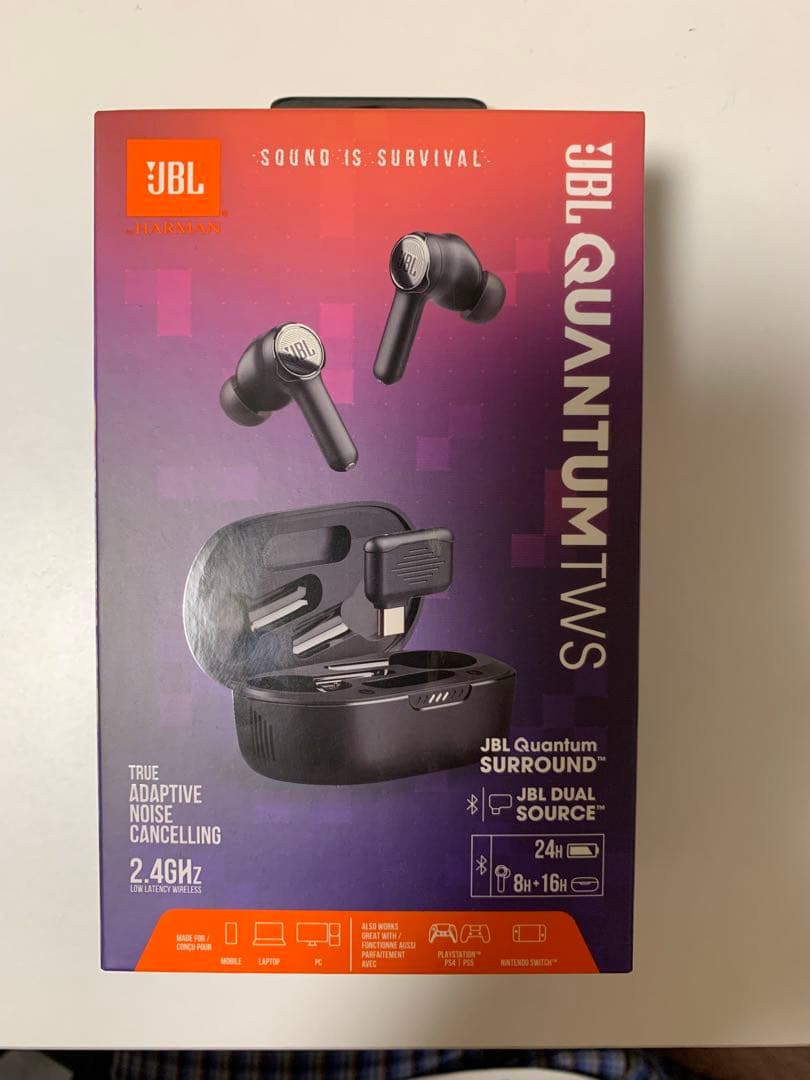 JBL Quantum TWS ワイヤレスイヤホン