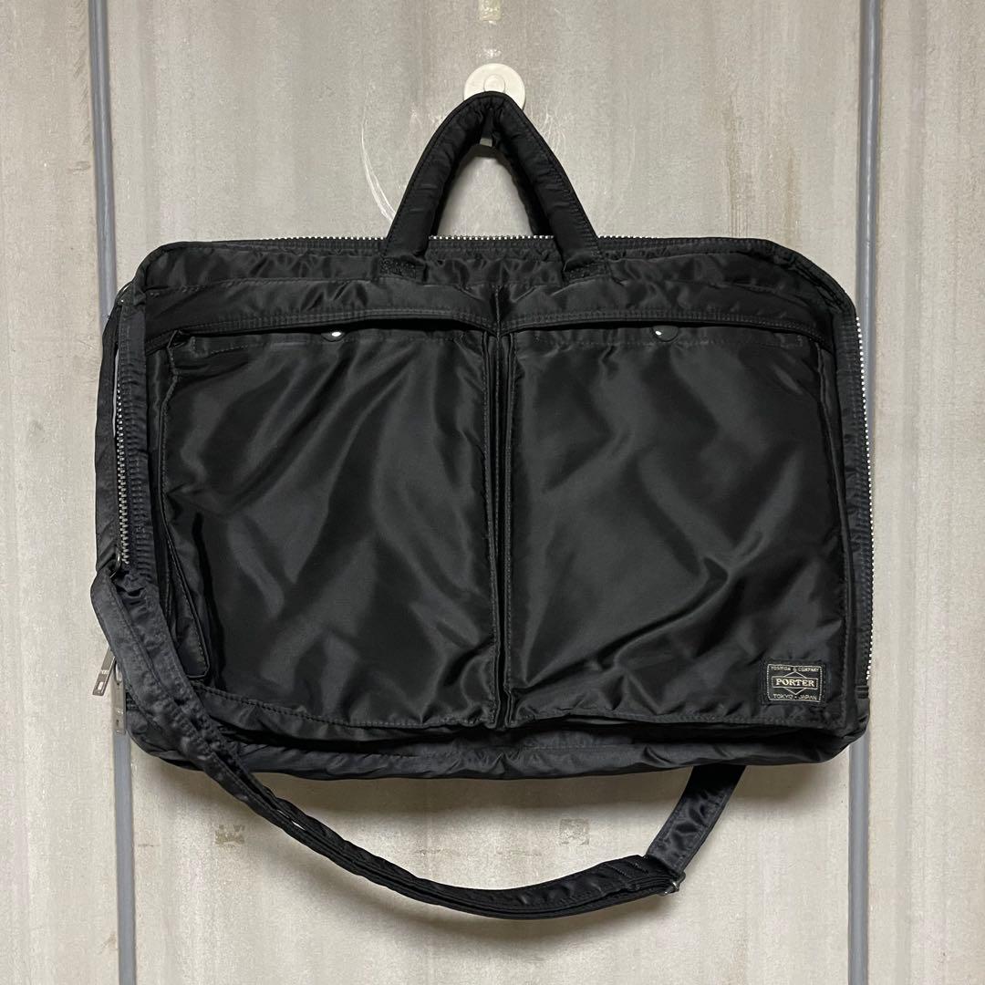 美品 PORTER ポーター タンカー ショルダーバッグ 2way ビジネス
