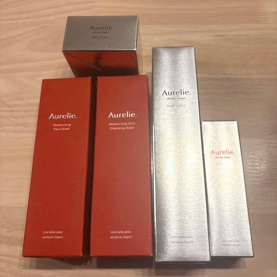 【新品】Aurelie. オレリー プレミアムエイジングケアセット 5点セット