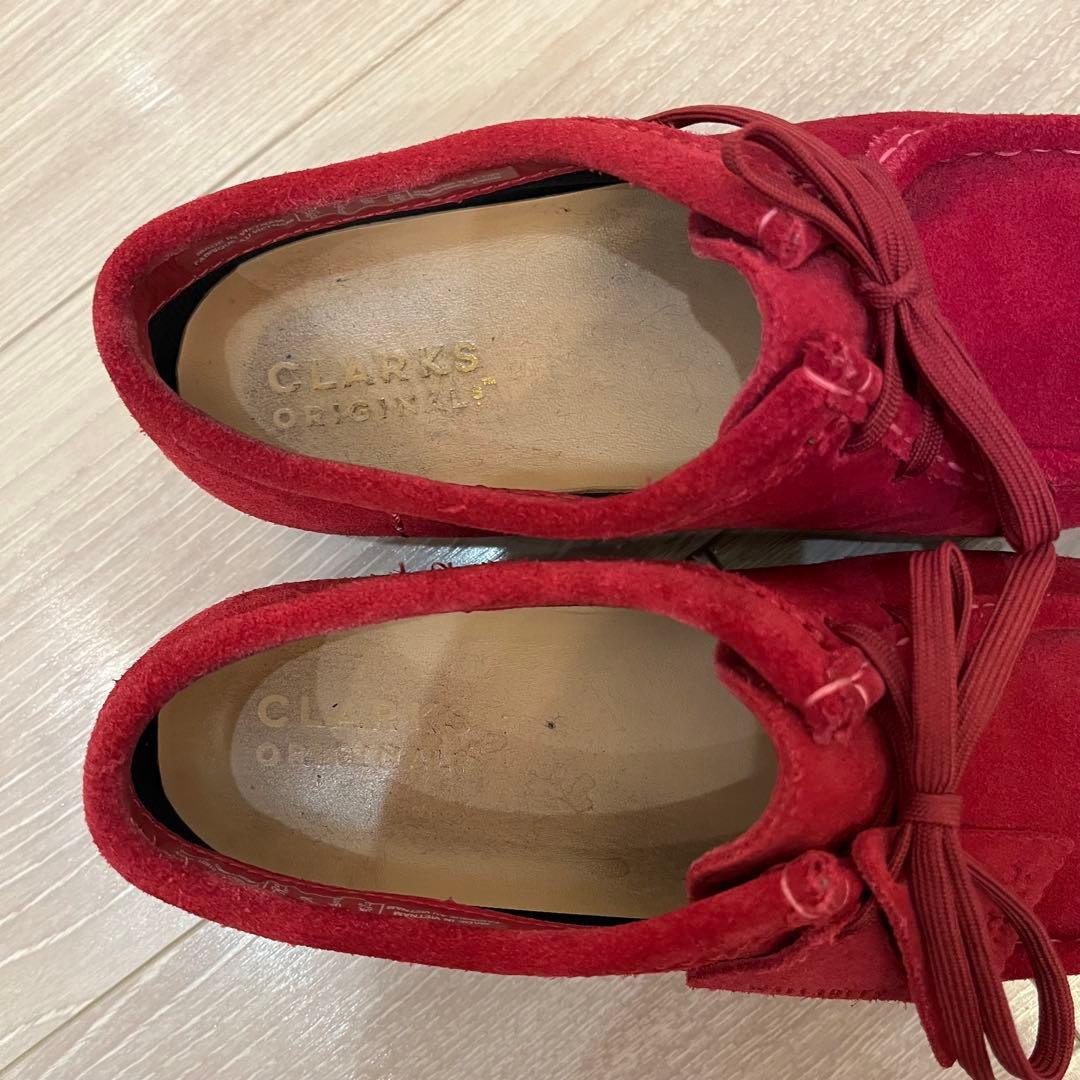 クラークス レディース ワラビー ゴアテックス ベリースウェード 24.5cm