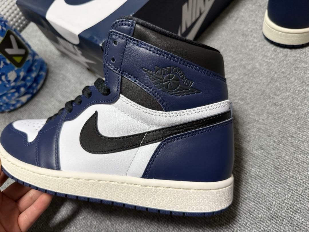 美品　未使用 定価以下 NIKE Air Jordan 1 ジョーダン navy