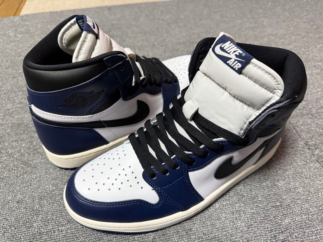 美品　未使用 定価以下 NIKE Air Jordan 1 ジョーダン navy