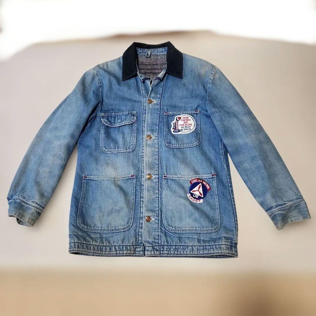 Wranglerラングラー70sデニム カバーオール 裏ライナーBIG BEN