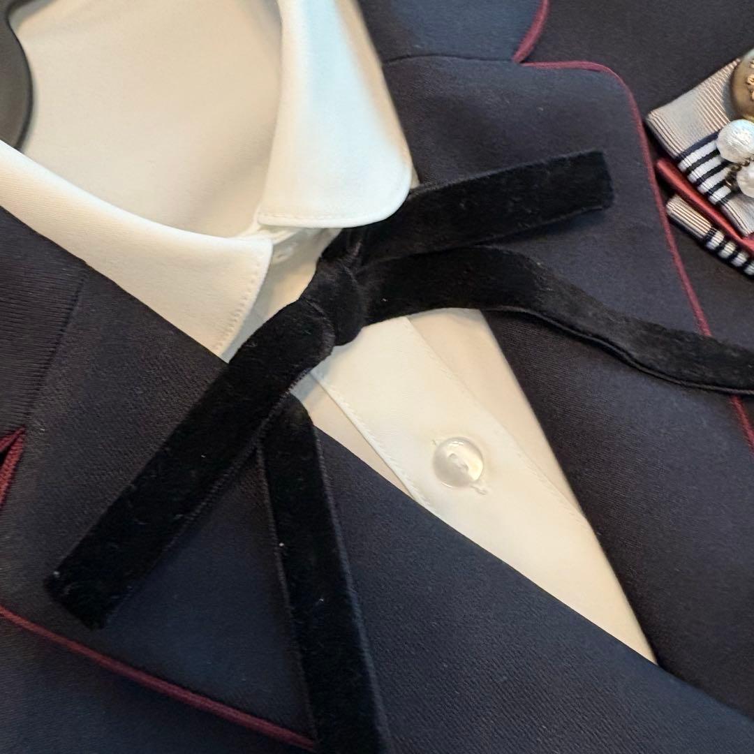 美品　ELLE パンツスーツセットアップ160㎝　卒服５点セット