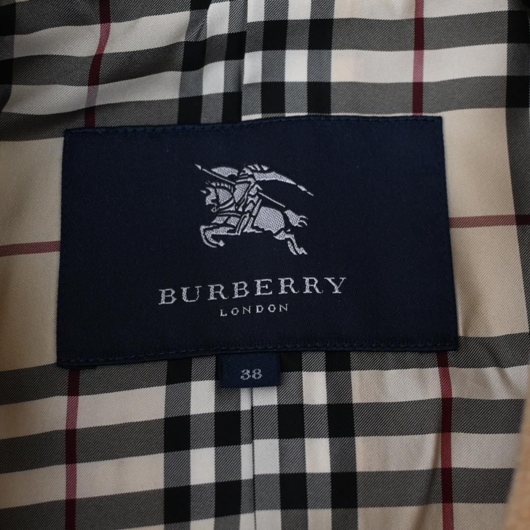 ■ 48284★年 バーバリーロンドン コート ノバチェック ノヴァチェック\"