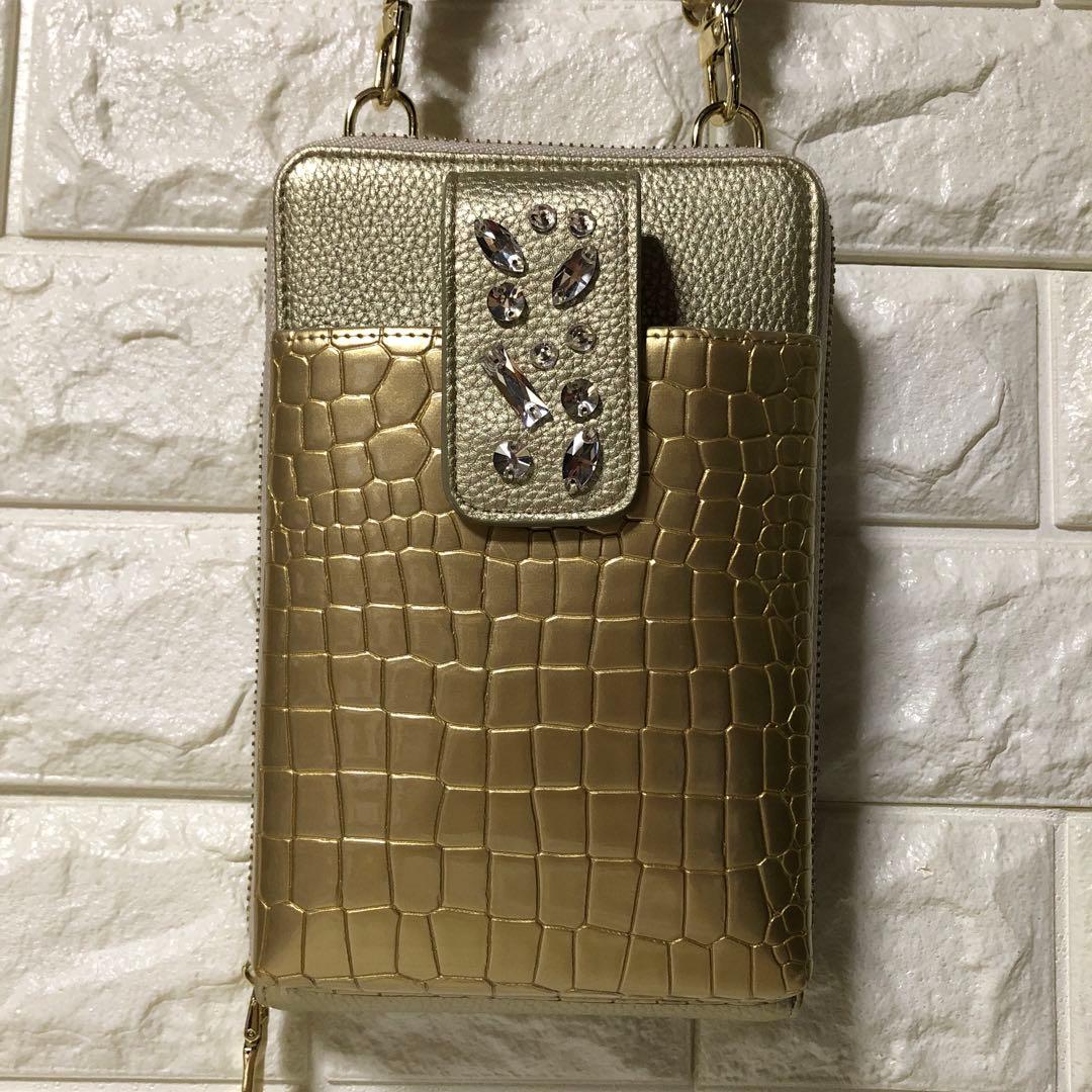 ❤️ GW特別価格❤️♡アビステ♡ビジュー付マルチ2wayバッグ♡