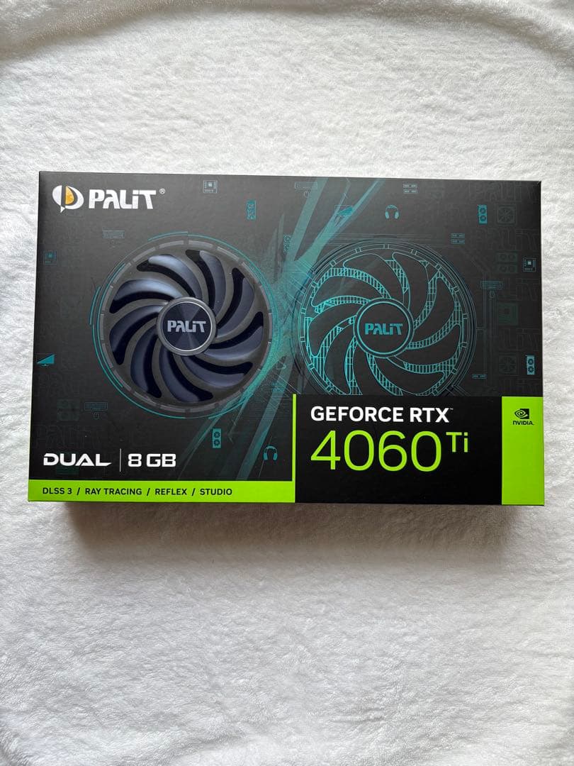 グラフィックボード・グラボ・ビデオカード PALIT GeForce RTX 4060 Ti 8GB