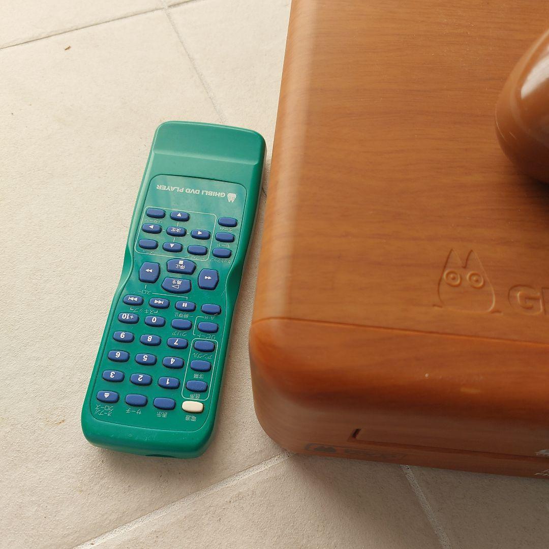 【非売品 希少】 となりのトトロ どんぐり DVDプレーヤー 木目調 リモコン付