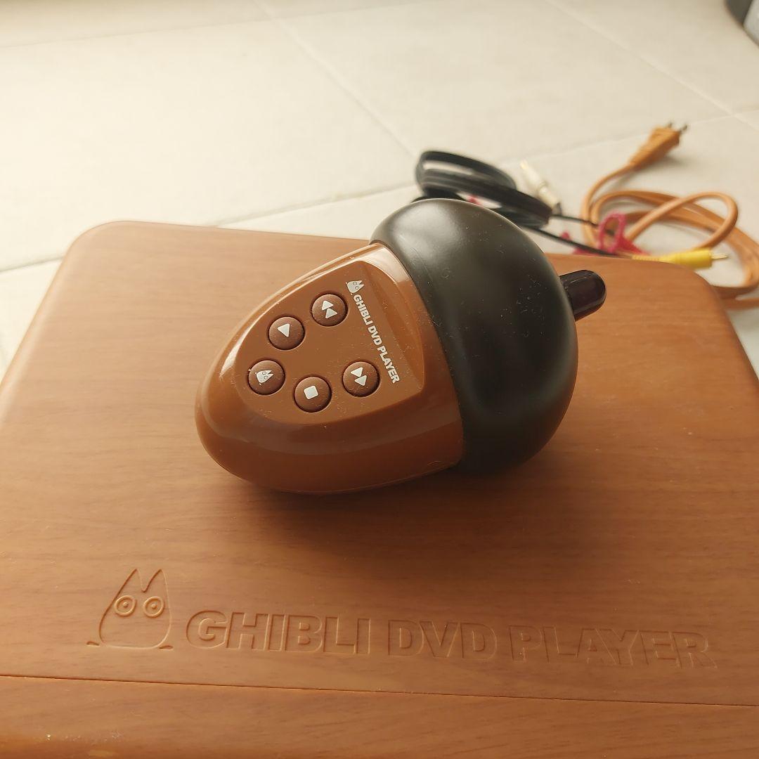 【非売品 希少】 となりのトトロ どんぐり DVDプレーヤー 木目調 リモコン付