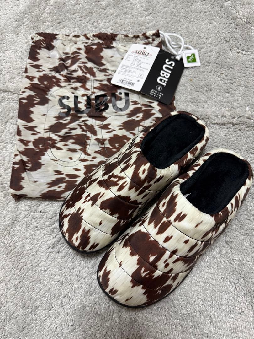 新品未使用 SUBU スブ カウブラウン COW BROWN サイズ② ざ